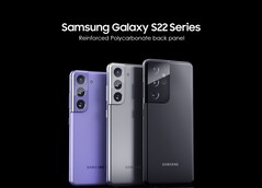 Aktuelle Gerüchte zur Galaxy S22-Serie: Samsung diskutiert offenbar auch eine Ausweitung der Plastik-Offensive auf das Galaxy S22+ (Bild: LetsGoDigital, modifiziert)