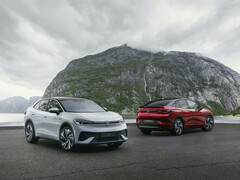 Mit einem modernen Fließheck sehen die elektrischen SUVs VW ID.5 und VW ID.5 GTX durchaus sportlich aus (Bild: Volkswagen)