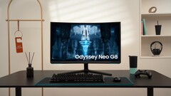 Der Odyssey Neo G8 geht global an den Start (Bild: Samsung)