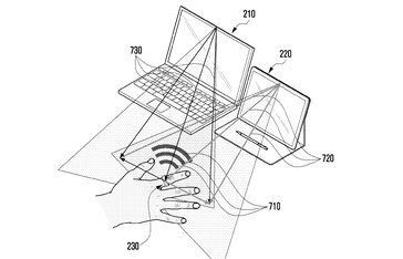 Die Gestensteuerung könnte auf verschiedene Arten umgesetzt werden (Bildquelle: Samsung)
