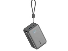 A1638: Powerbank mit ausfahrbarem USB Typ C-Kabel (Bildquelle: Anker)