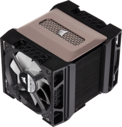 Corsair A500: Leistungsstarker CPU-Kühler kommt mit zwei Lüftern
