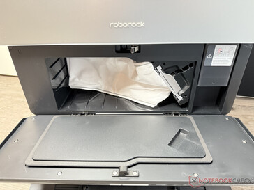 Die Klappe beim Saros 10 klappt herunter