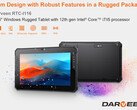 Darveen RTC-I116 robustes Windows/Linux-Tablet (Bildquelle: Darveen)