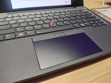 Lenovo ThinkPad T14s Gen 6 AMD: Touchpad (Bildquelle: Benjamin Herzig)