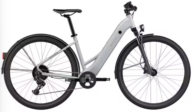 Als Tiefeinsteiger wird es das Fahrrad ebenfalls geben (Bildquelle: Decathlon)