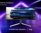 Neuer Gaming-Monitor im Porsche Design: Porsche Design AOC AGON PRO PD34. (Bildquelle: AOC)