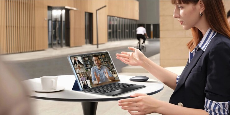 Mit einer Tastatur-Case-Kombination lässt sich das Tablet als Notebook-Ersatz nutzen