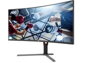 CU34G10XP: Neuer Gaming-Monitor ist gekrümmt (Bildquelle: AOC)