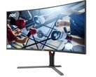 CU34G10XP: Neuer Gaming-Monitor ist gekrümmt (Bildquelle: AOC)