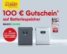 Strom speichern mit den Batteriespeichern von Maxxicharge, jetzt mit 100 Euro Rabatt (Bildquelle: Netto, bearbeitet)