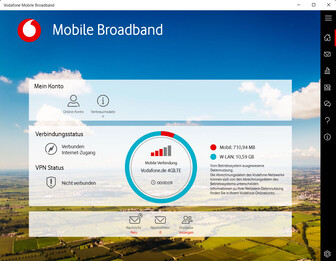 Kein 5G-Empfang an unserem Standort.