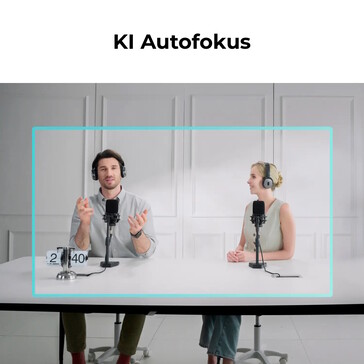 Ein KI-Autofokus setzt den Rahmen (Bildquelle: Obsbot)