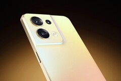 Das Oppo Reno9 setzt offenbar auf ein ähnliches Design wie das abgebildete Oppo Reno8 5G. (Bild: Oppo)