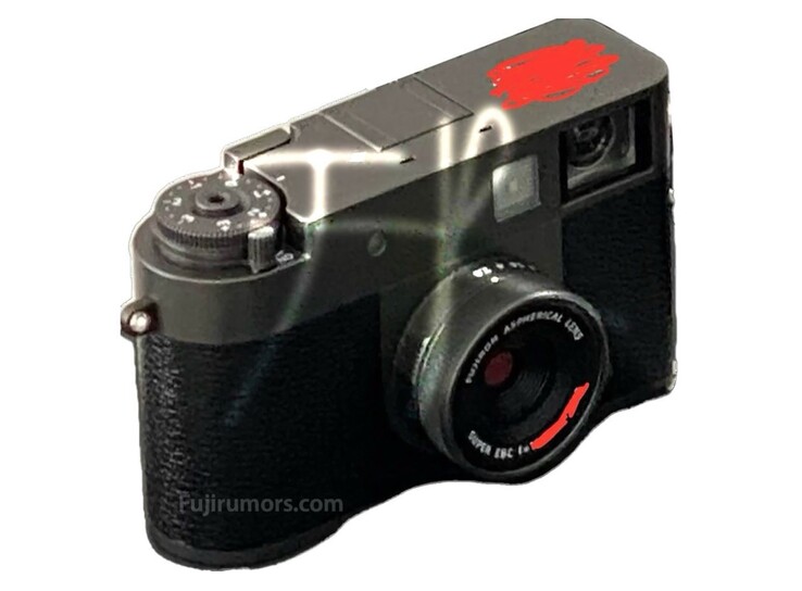 So soll die neue Halbformat-Kamera von Fujifilm aussehen. (Bildquelle: FujiRumors)