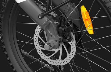 Die Scheibenbremsen agieren mechanisch (Bildquelle: PVY)