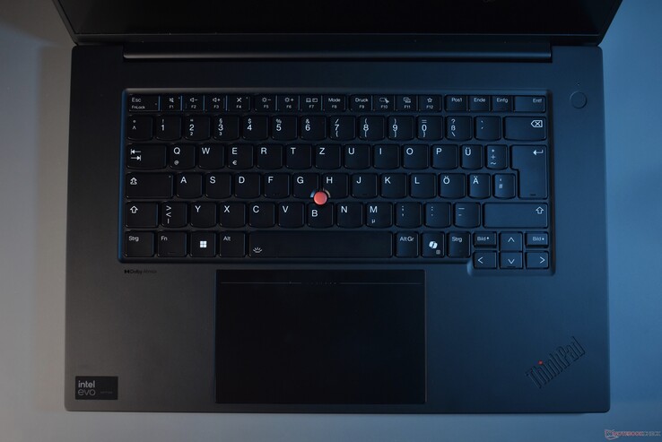 Lenovo ThinkPad P1 Gen 7: Keyboard