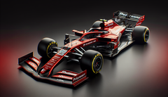 TDK-McLaren Formel-E-Rennwagen (Bildquelle: Generiert mit DALL-E 3)