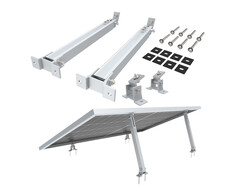 Balkonkraftwerk-Halterung für eine optimale Stromausbeute (Bild: Nuasol)