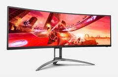 Der AOC Agon AG493UCX ist einer der breitesten Gaming-Monitore am Markt, die Ausstattung kann sich sehen lassen. (Bild: AOC)