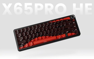 Die X65 Pro HE kommt mit Drehregler und kabelloser Anbindung (Bildquelle: Attack Shark)