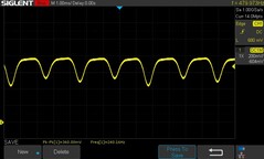 50% Helligkeit: 240 Hz DC Dimmen