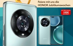 Hammer-Deal: Honor Magic4 Pro mit gratis Honor Watch GS 3 und Magic4 Pro PU Case zum Kracherpreis von 999,90 Euro.