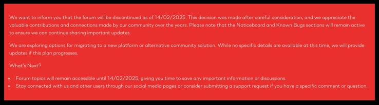 Das offizielle Capture One Support-Forum wird am 14. Februar eingestellt, Ersatz gibt es keinen.