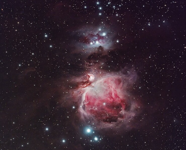 Solche Aufnahmen sind mit dem Dwarf 3 bei guten Bedingungen auch für Laien möglich (Bildquelle: DwarfLabs)