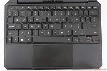 Die Hintergrundbeleuchtung der Tastatur ist weiß statt rot