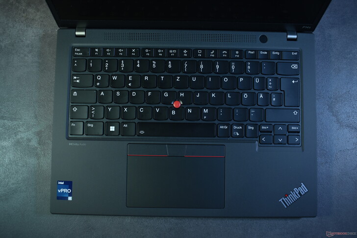 Lenovo ThinkPad P14s Gen 4 Intel: Keyboard