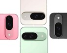 Das Pixel 9 kommt in den Farben Obsidian, Porcelain sowie einem pink-violettem und hellgrünem Farbton. (Bildquelle: Android Headlnes)