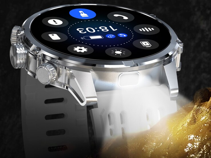 Die BW-AT6 Plus kommt mit mit einer echten Taschenlampe (Bildquelle: Blitzwolf)