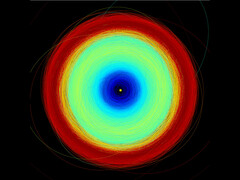 Überlagerte Bewegungen verraten das binäre System. (Bildquelle: ESA/Gaia/DPAC)