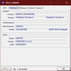 CPU-Z Mainboard