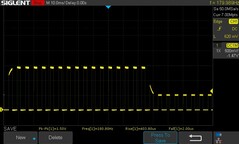 0.405 ms 50 % Grau bis 80 % Grau Response Time mit MPRT ein