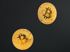 Der Bitcoin und andere Cryptos befinden sich einmal mehr im freien Fall (Bild: Jeremy Bezanger)