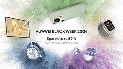 Die Huawei Black Week 2024 beschert bis zu 50 Prozent Rabatt. (Bildquelle: Huawei)