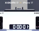 Der 7.000 mAh Akku des Xiaomi 17 tritt gegen den 3.692 mAh Akku des iPhone 17 mit extra 5.000 mAh Powerbank an. (Bildquelle: Xiaomi)