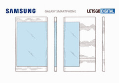 Samsung Galaxy X: Ein Patent enthüllt diese Designversion