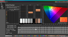 ColorChecker nach der Kalibrierung