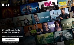 Das Apple TV Plus Angebot befindet sich direkt auf der Startseite (Bildquelle: Apple TV Plus)