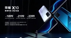 Honor X10 5G gelauncht: Bildschirm ohne Notch, Triple-Kamera und Kirin 820