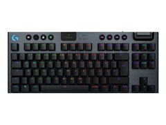 G915 X Lightspeed TKL: Tastatur ohne analoge Taster, aber mit Zusatzeingaben (Bildquelle: Logitech)