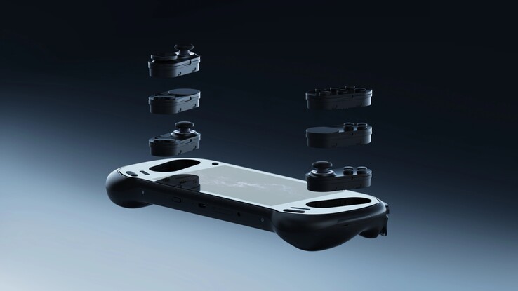 Die Bedienelemente des Ayaneo 3 können modular getauscht werden.