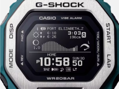Die Casio G-Shock GBX-100 Serie ist bekannt für Funktionen wie Gezeitendiagramme, Monddaten sowie Angaben zu Sonnenauf- und -untergangszeiten. (Bildquelle: Casio)