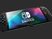 Die Nintendo Switch 2 soll ein größeres Display und einen neuen microSD-Kartenleser erhalten. (Bildquelle: @OnLeaks / 91mobiles)