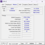 CPU-Z Memory