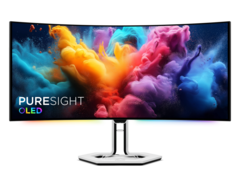 Der Legion Pro 34WD-10 ist ein neuer OLED-Gaming-Monitor von Lenovo. (Bildquelle: Lenovo)