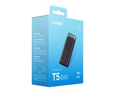 Die Samsung SSD T5 Evo soll in Kürze mit robustem Gehäuse auf den Markt kommen. (Bild: Samsung, via WinFuture)
